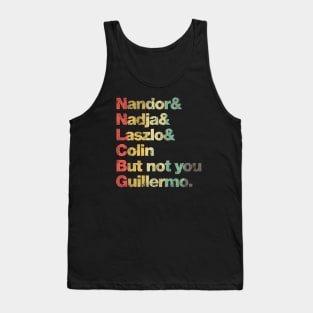 Not You Guillermo - Retro Color Tank Top